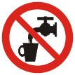 P 05 Запрещается использовать в качестве питьевой воды - Изготовление знаков и стендов, услуги печати, компания «ЗнакЪ 96»