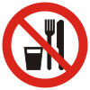 P 30 Запрещается принимать пищу - Изготовление знаков и стендов, услуги печати, компания «ЗнакЪ 96»