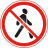 3.10 Движение пешеходов запрещено - Изготовление знаков и стендов, услуги печати, компания «ЗнакЪ 96»