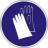 М 06 Работать в защитных перчатках - Изготовление знаков и стендов, услуги печати, компания «ЗнакЪ 96»